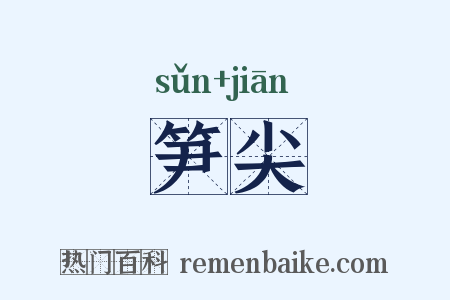 笋尖是什么意思的图片